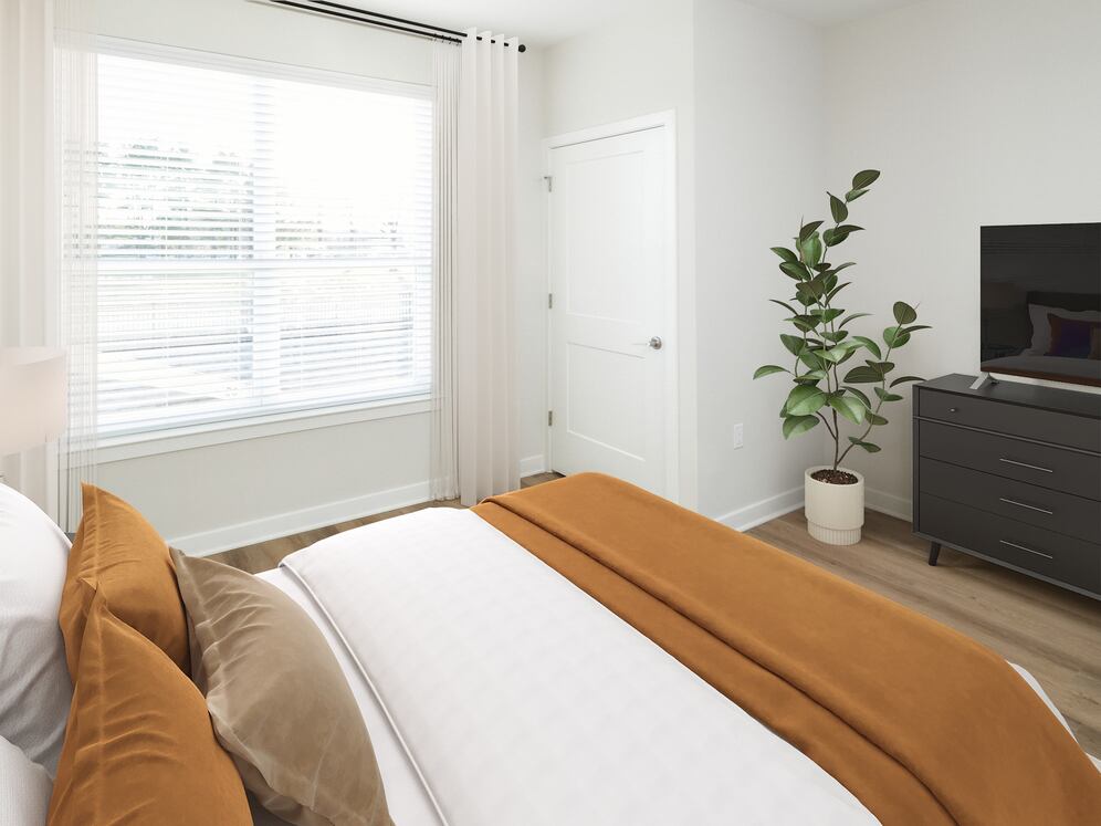 Upgrade Collection I bedroom with hard surface flooring