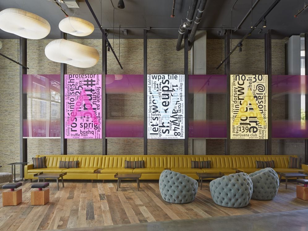 Chill lounge with common area seating