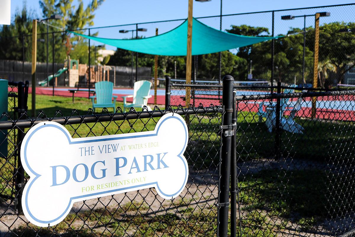 Bring your four-legged friend down to our brand new dog park.