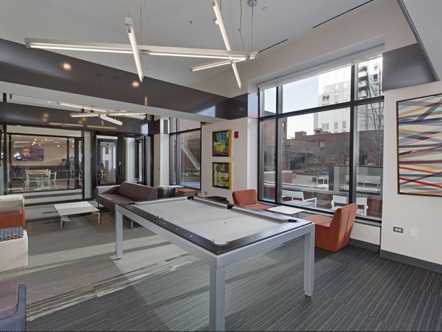 Resident Lounge with Pool Table