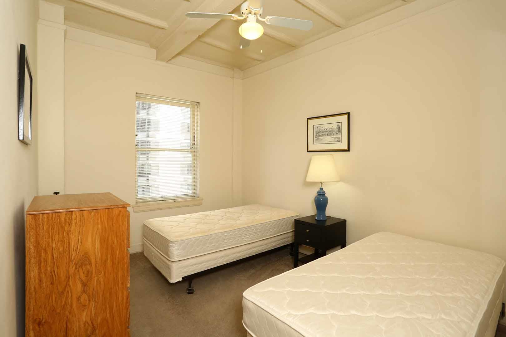 Typical 1 bedroom apt with two beds