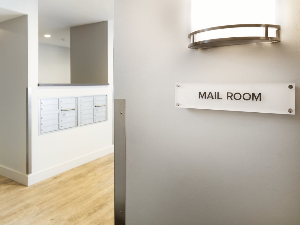 Mail room
