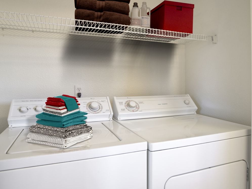 In-unit washer and dryer