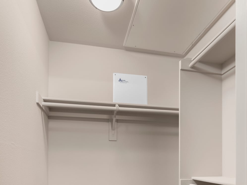 Renovated Package I closet