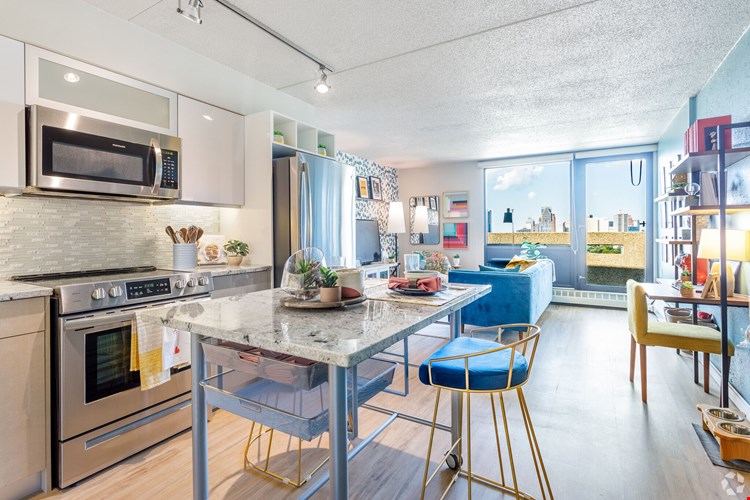 1 BR, 1 BA - A4, 550 SF