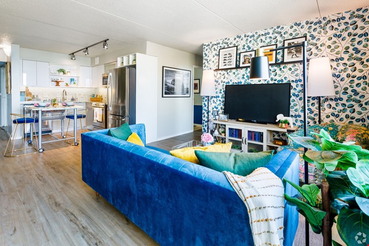 1 BR, 1 BA - A4, 550 SF