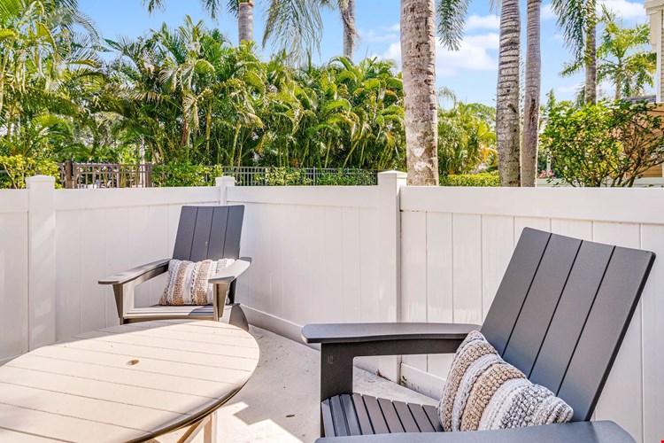 Experience fresh air in your own private retreat steps from your front door.