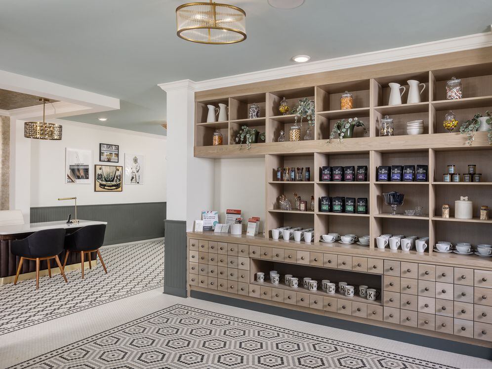 Lobby and coffee bar