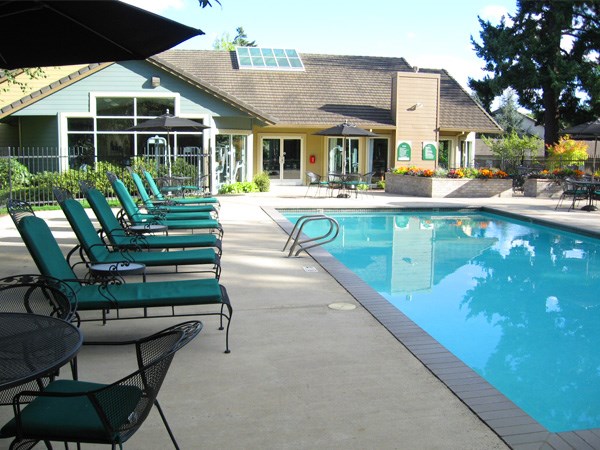 Pool and clubhouse
