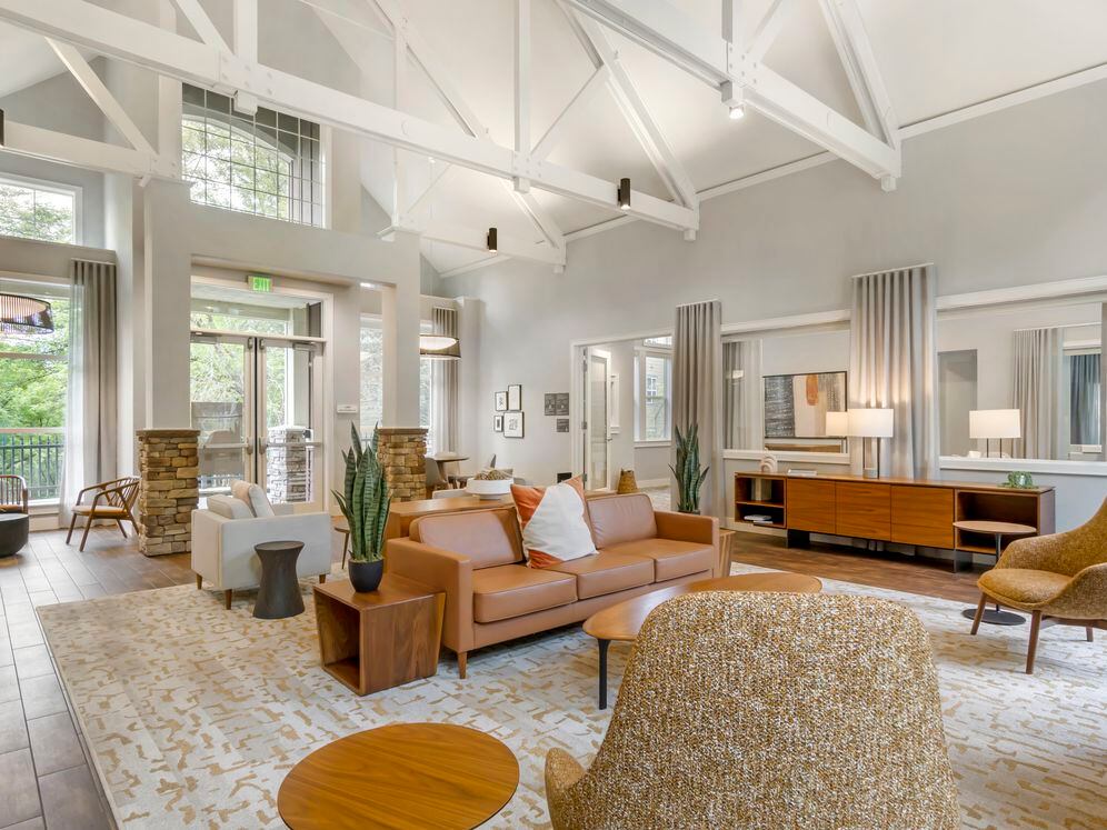 Lobby with lounge seating