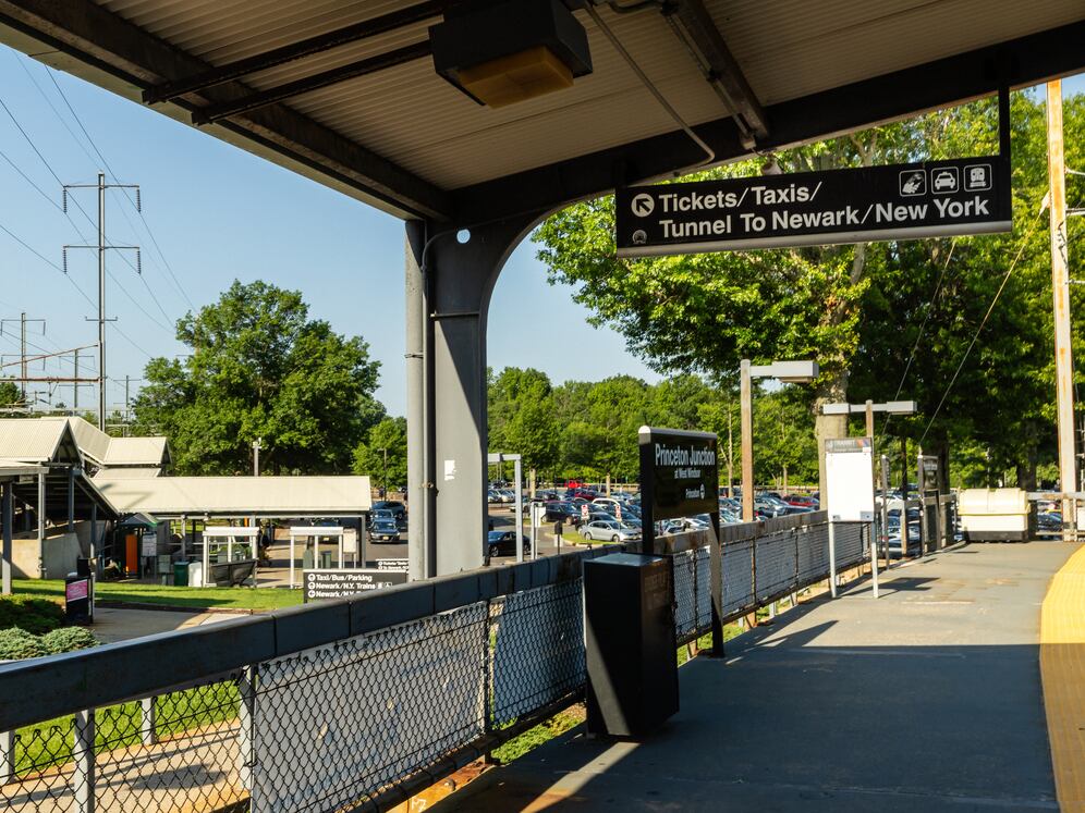 Near Princeton Junction train station
