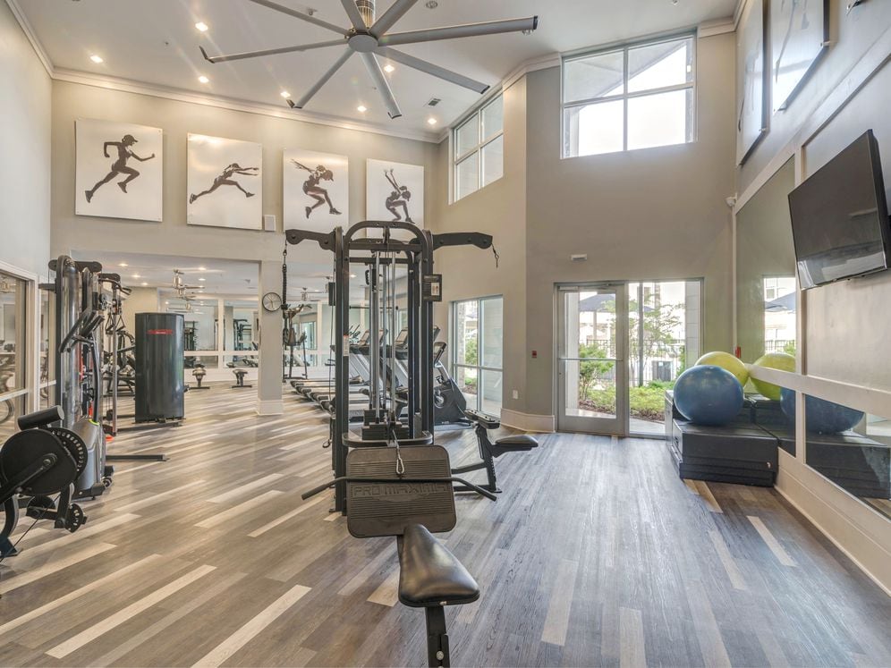 State-of-the-art fitness center