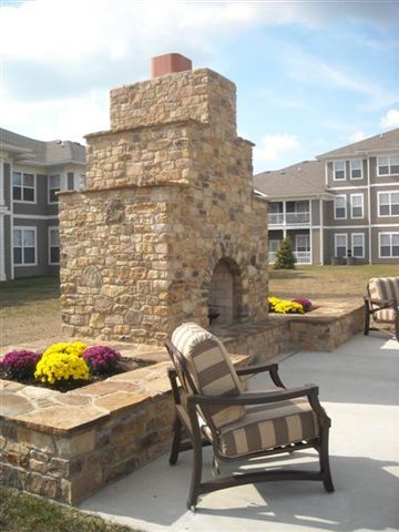 Outdoor Fireplace
