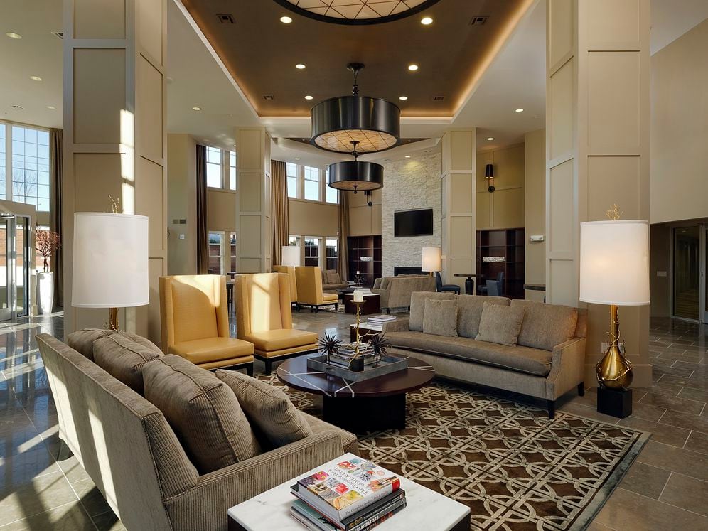 Lobby with lounge seating