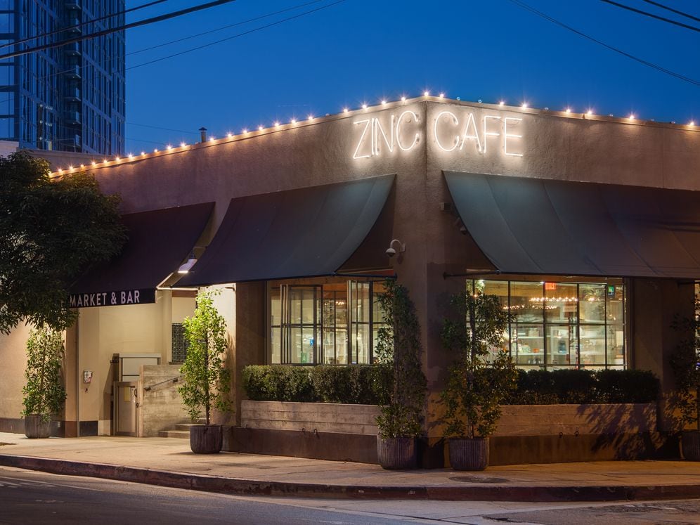 Blocks from dining on Mateo St.