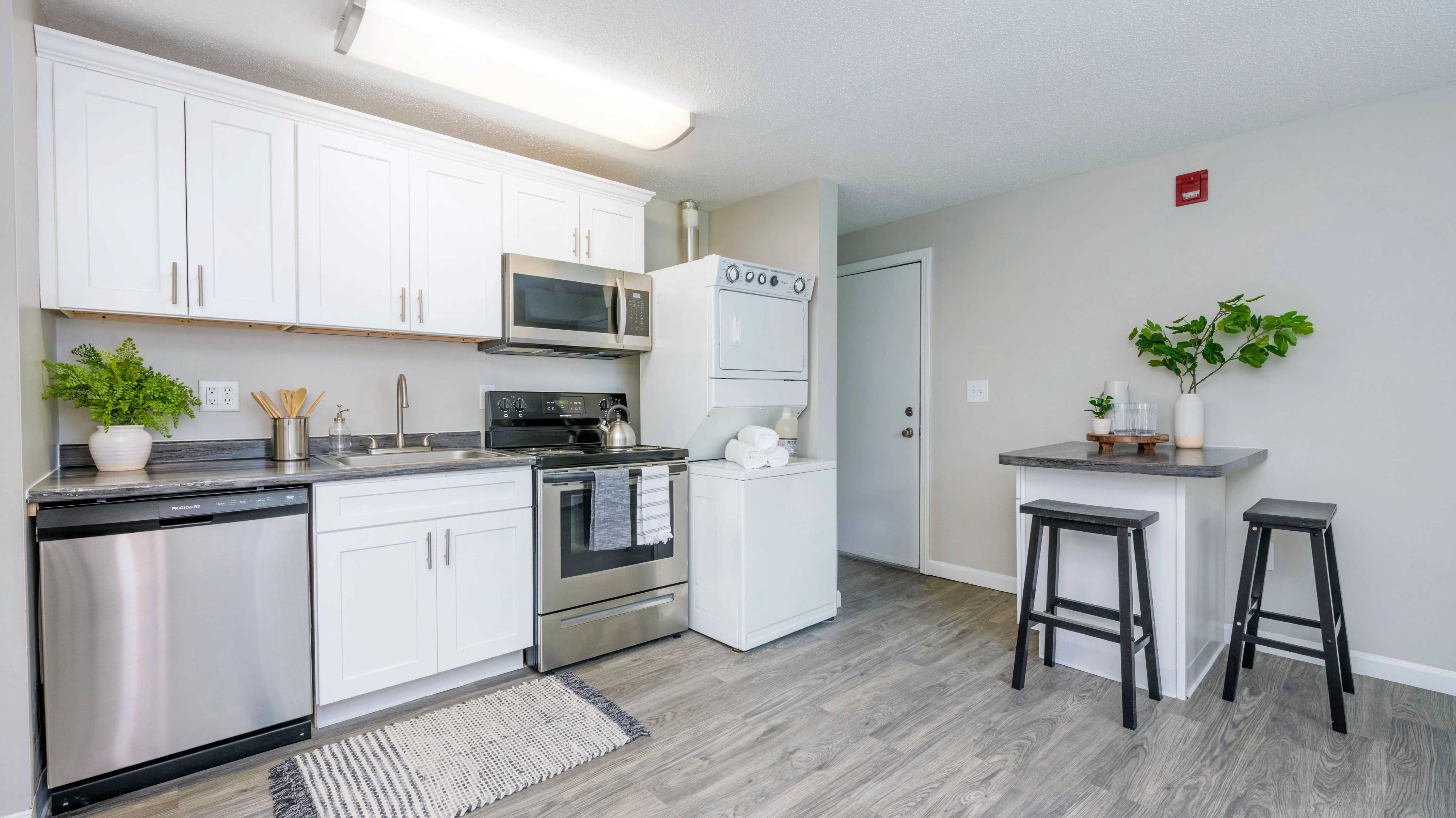 Our renovated kitchens are equipped and ready for your culinary adventures!