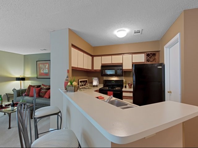 Fully-Equipped, Open Kitchens