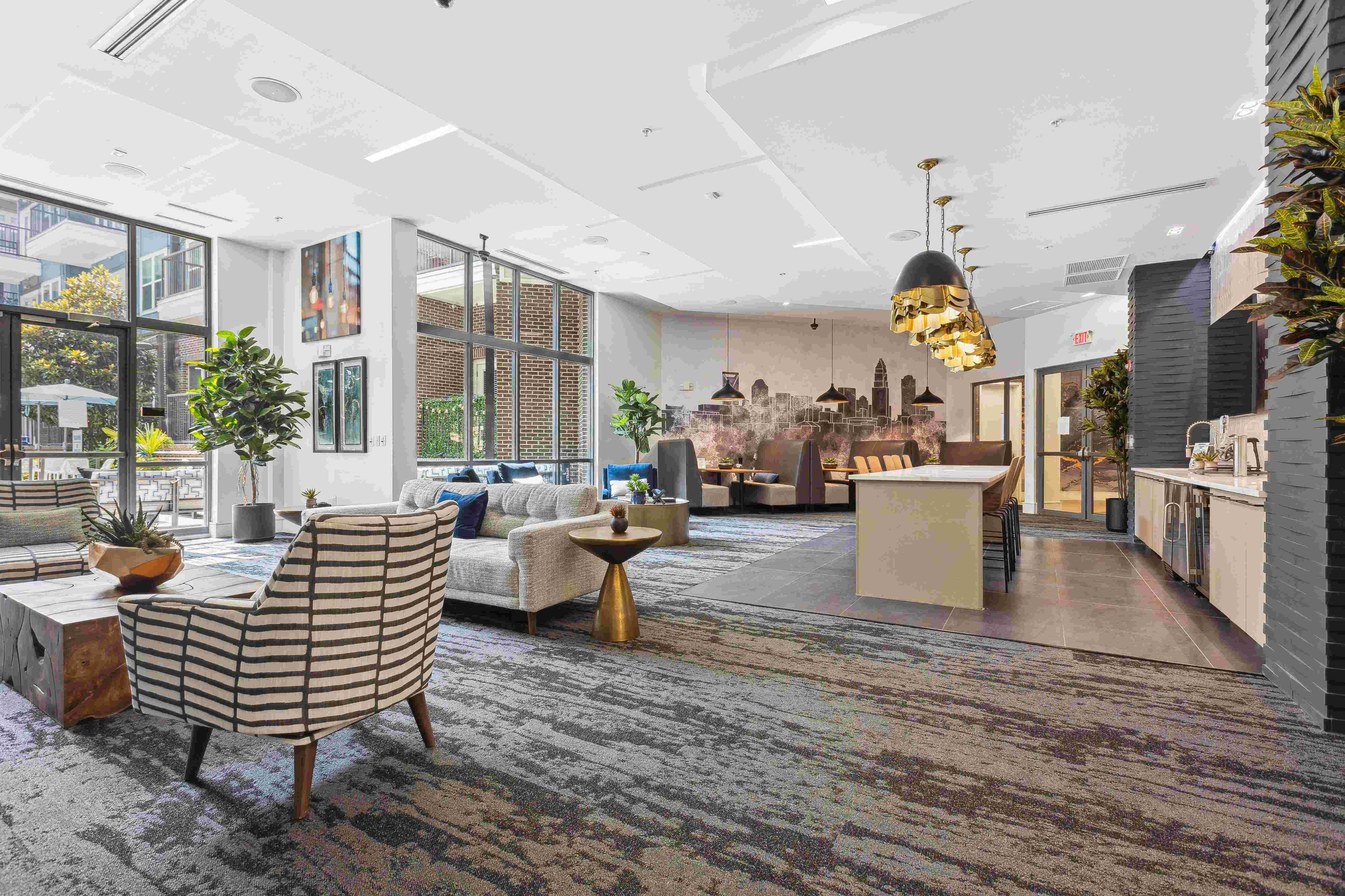 Midtown 205, Charlotte, NC, Social Lounge