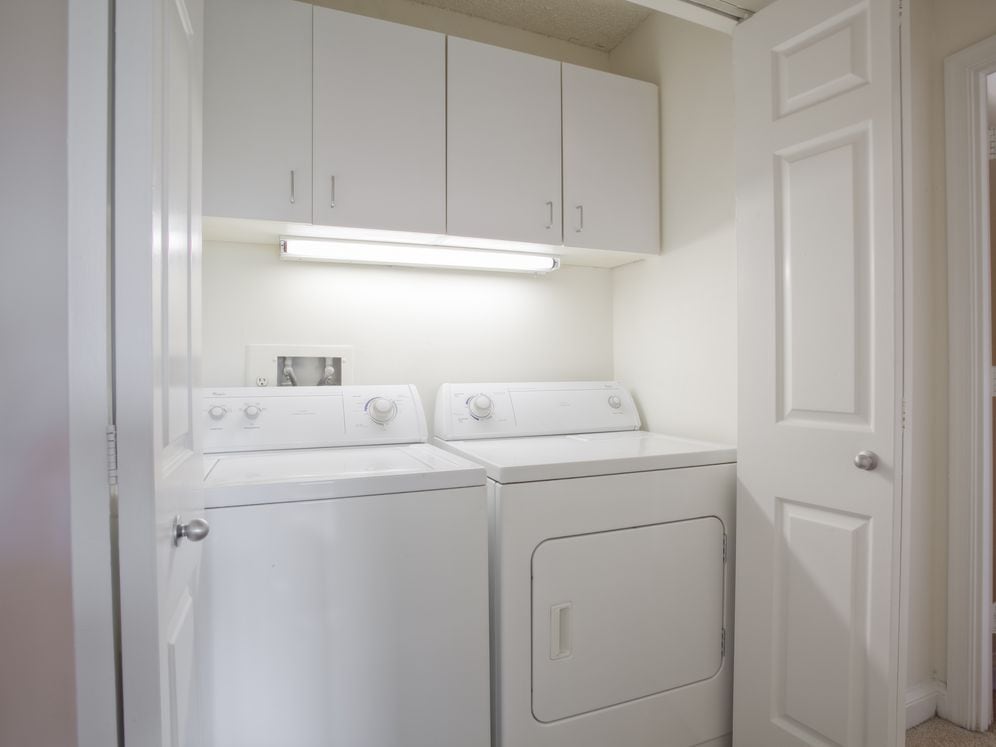 In-unit washer and dryer