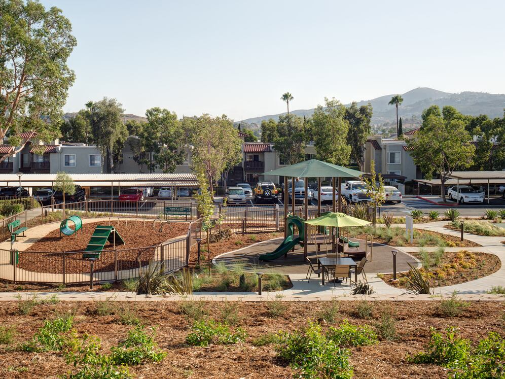 Tot lot and WAG pet park