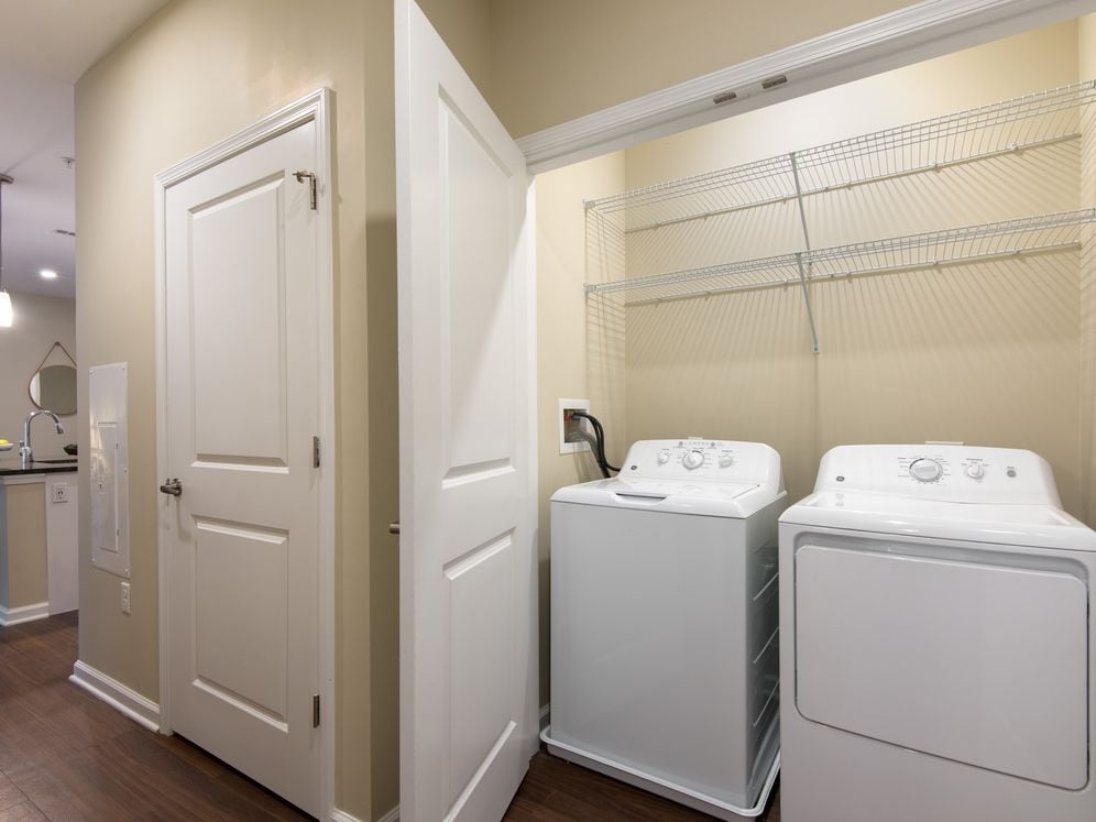 In-unit washer and dryer