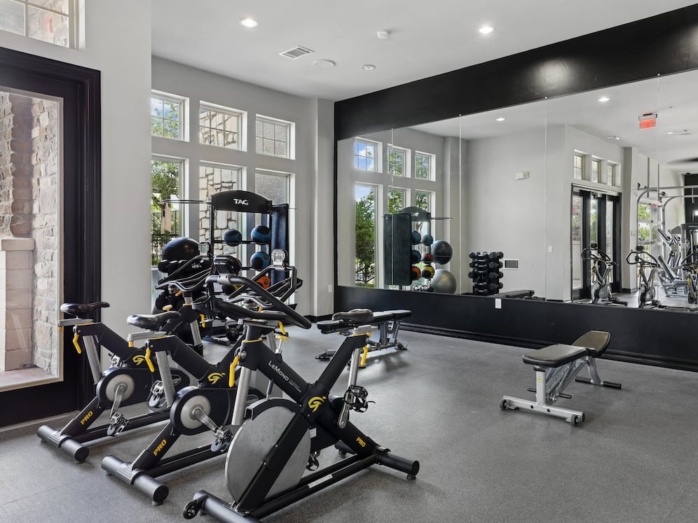 State-of-the-art fitness center