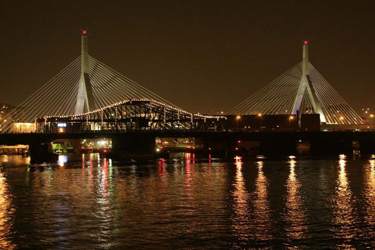 The Zakim Bridge is only minutes away
