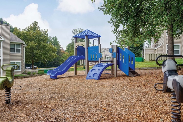 On-site children's playground for outdoor activity
