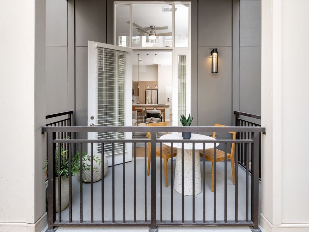 Private balcony or patio (select apartments)