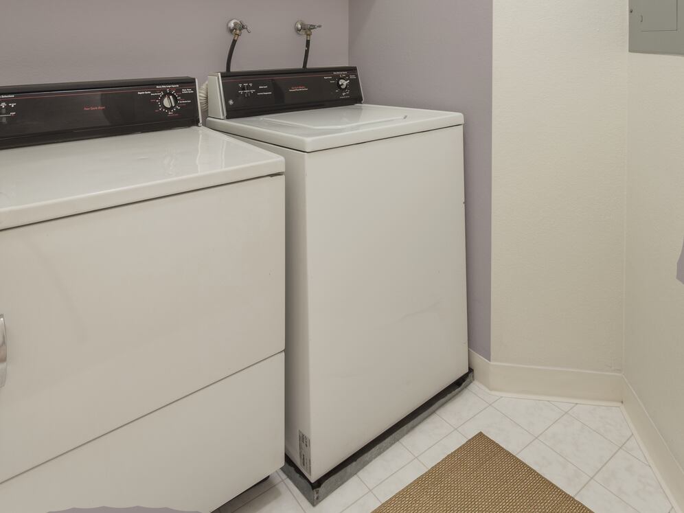 In-unit washer and dryer