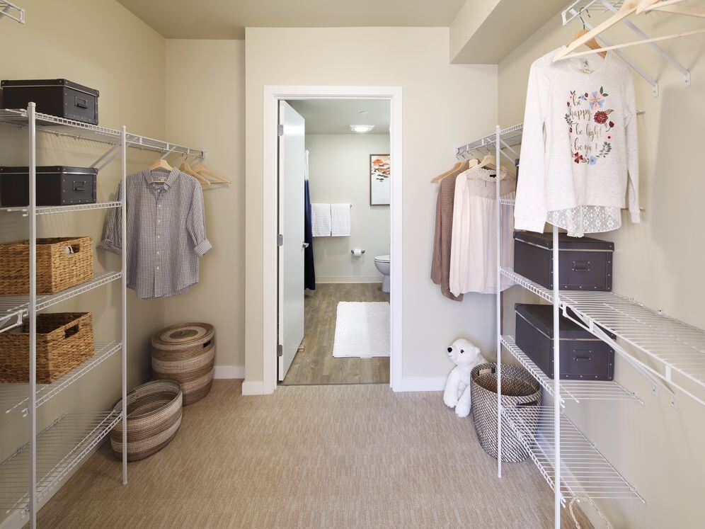 Walk-in closet