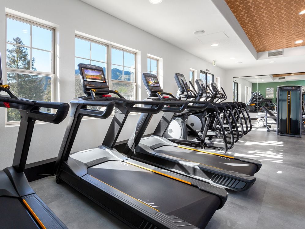Fitness Center with Cardio Equipment