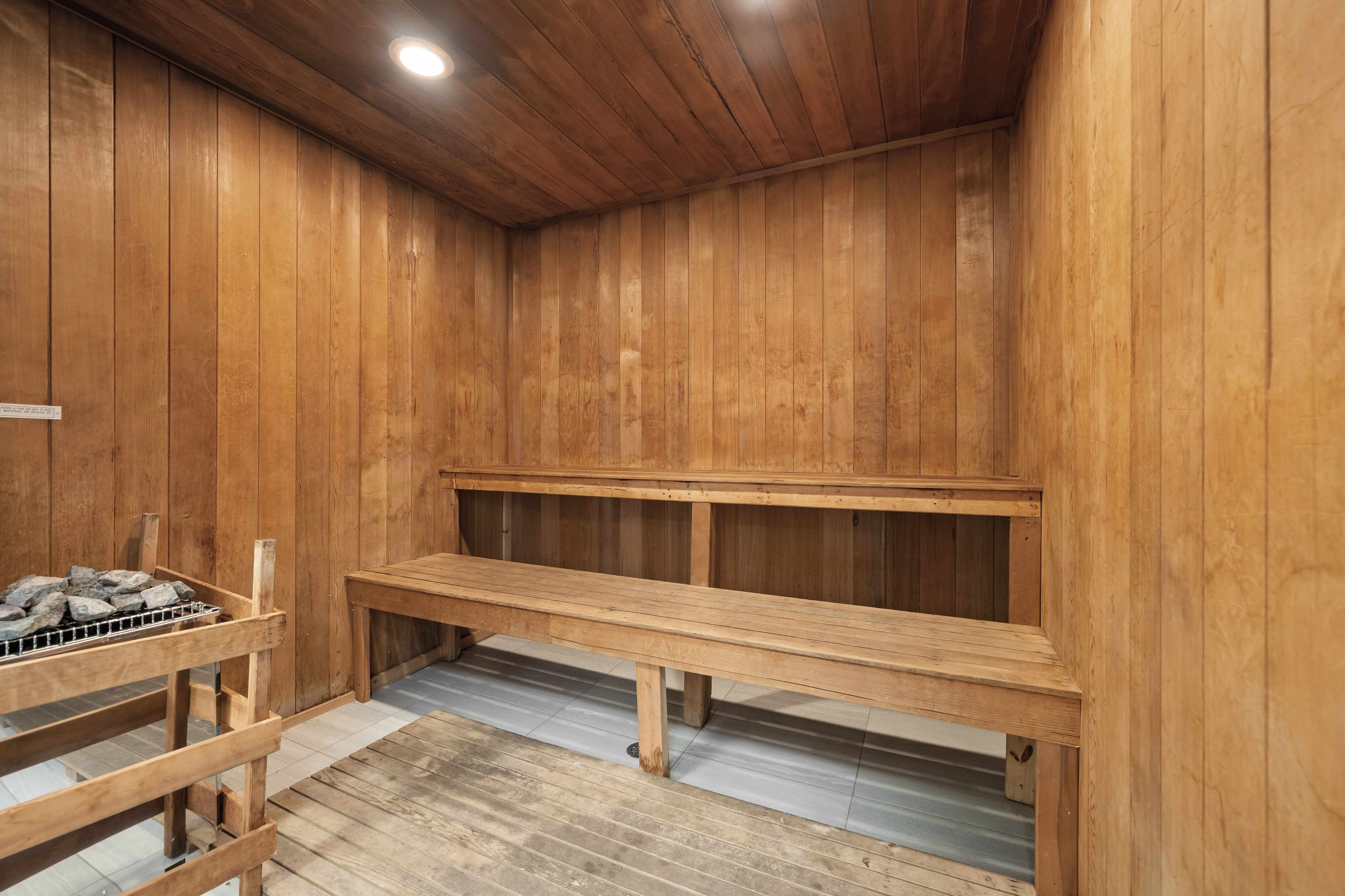 Dry Sauna Room at Lakeside Village Apartments in Clinton Township, MI