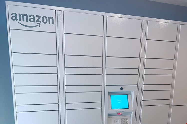 Retrieving your packages just got easier with our Amazon Hub package lockers!