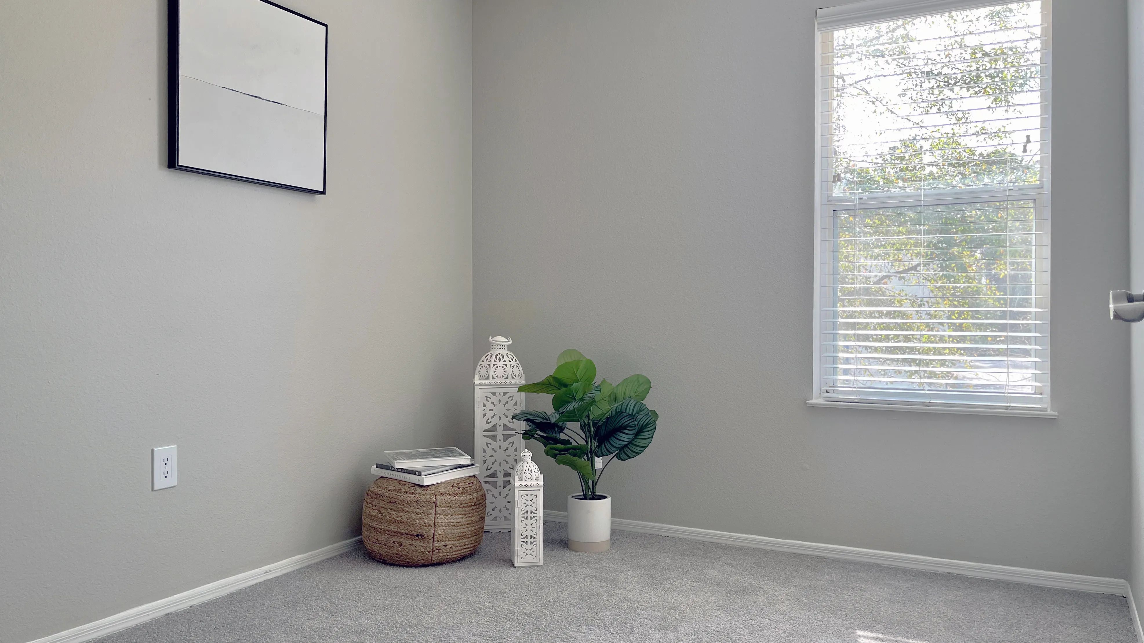 Bedrooms aglow with divine lighting from generous windows and plush carpeting.  