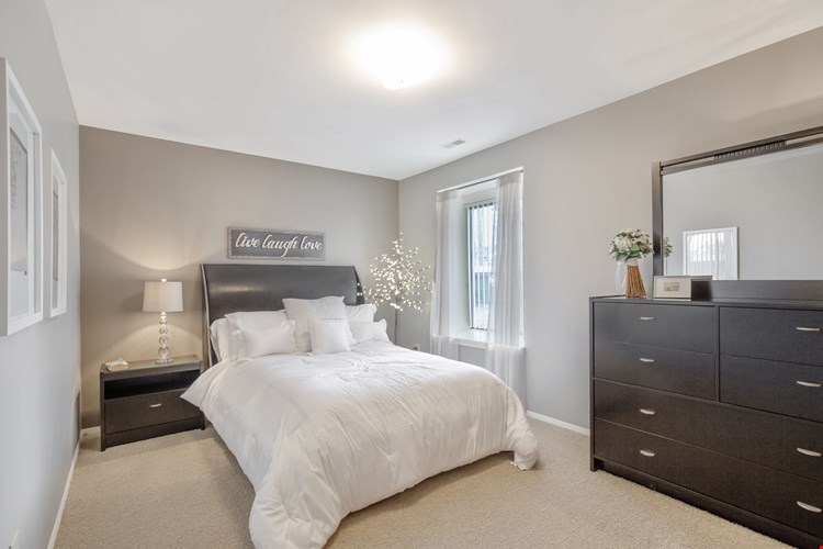 Master Bedroom at Lakeside Village Apartments Clinton Township MI