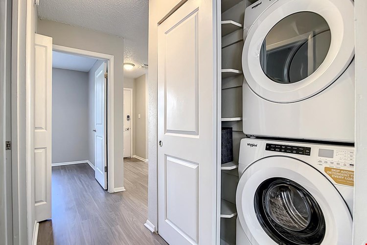 All apartment homes include washer and dryer appliances for your convenience.