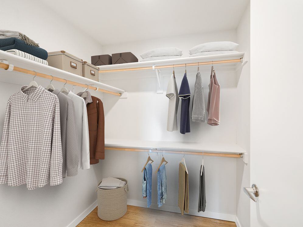 Signature Collection walk-in spacious closet