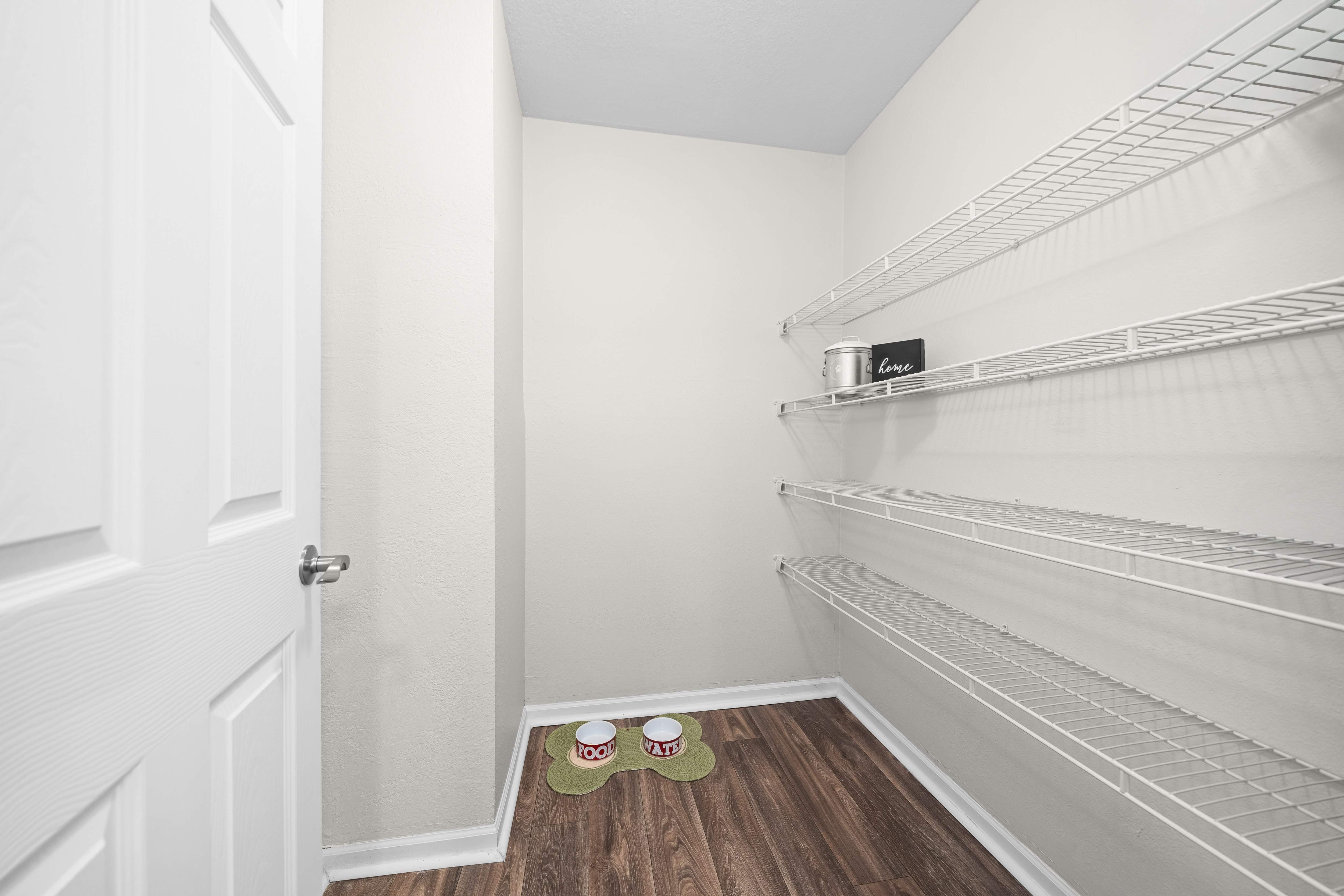 Ample storage space at Three Oaks Apartments in Troy, MI