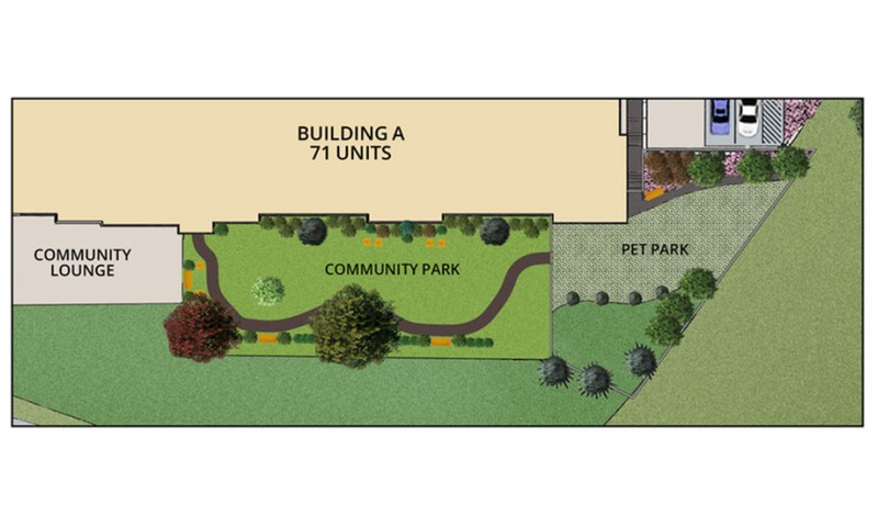 Landscaped Community & Pet Parks