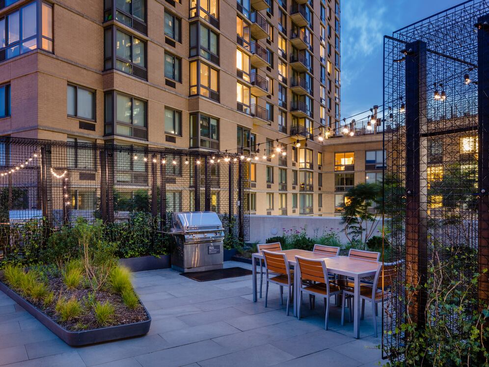 Rooftop terrace