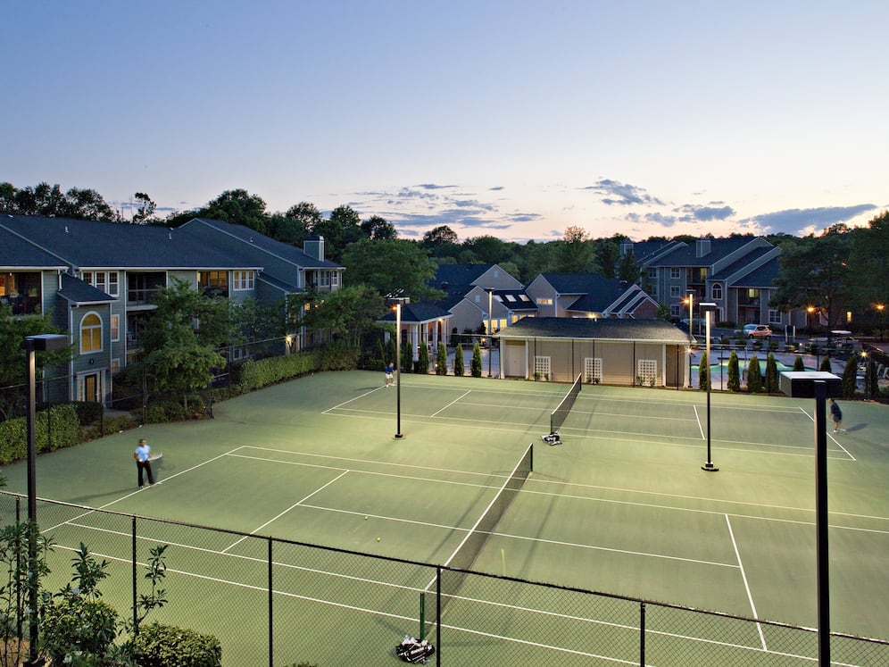 Tennis courts