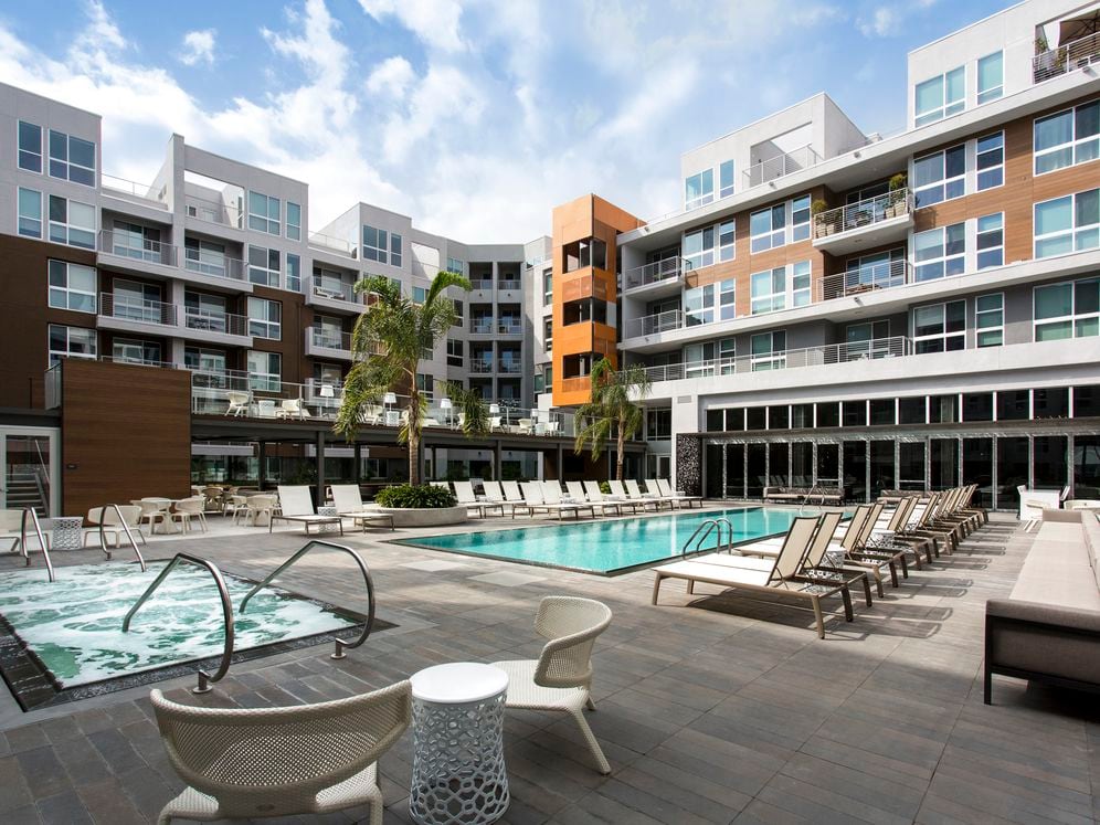 Building Exteriors Pool and Spa