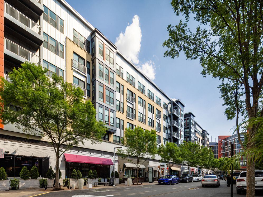 Building exterior and retail