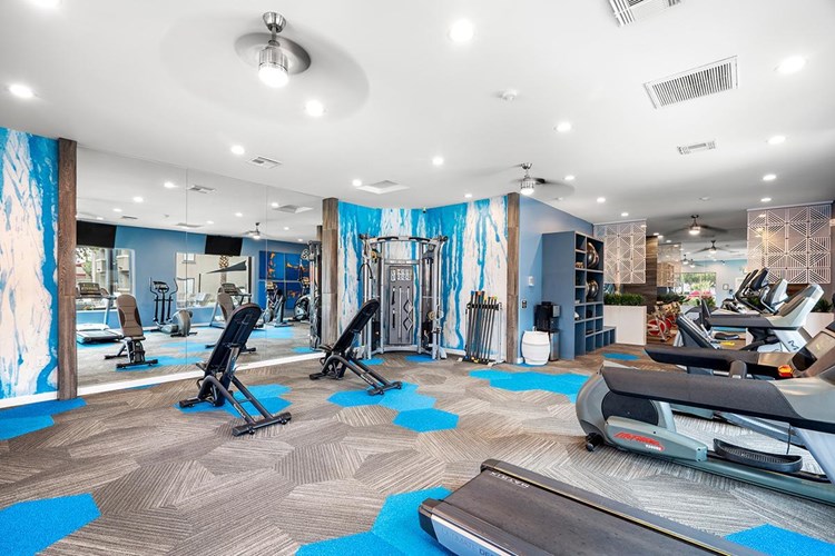 Get fit in our state-of-the-art fitness Center.