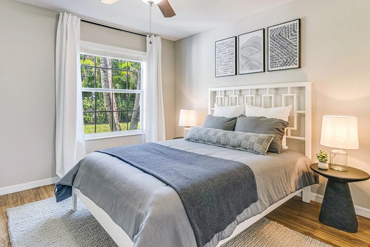 Oversized primary suites feature walk-in closets and en suite bathrooms.