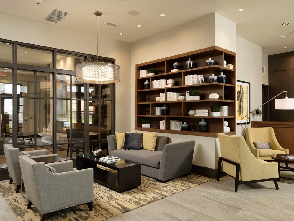 Resident lounge with seating