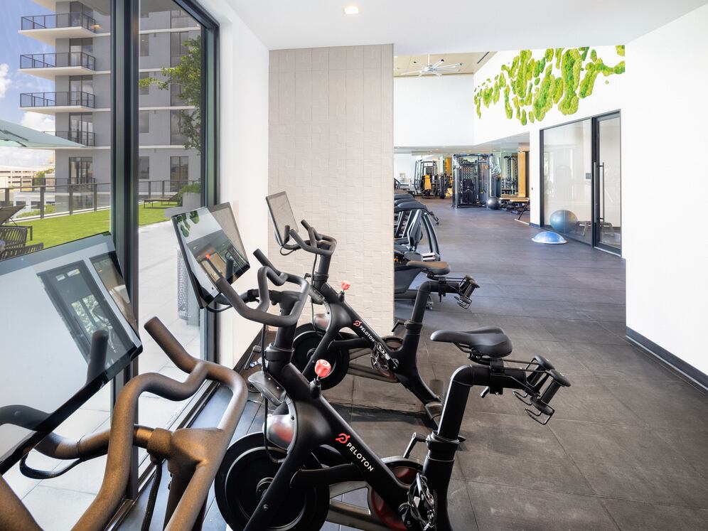 State-of-the-art fitness center