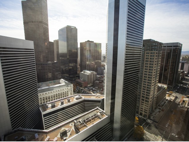 City & Mountain Views