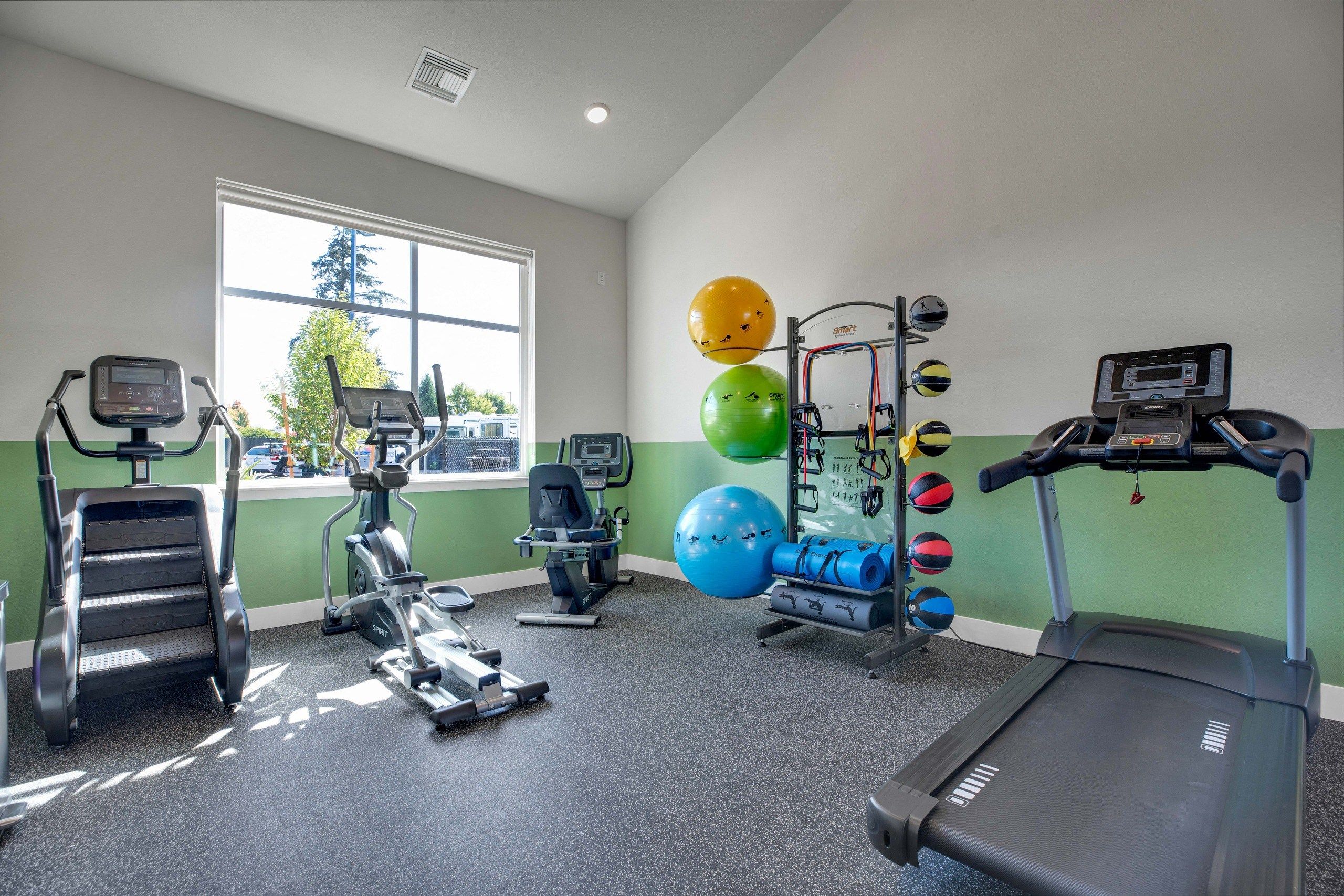 Expansive Gym
